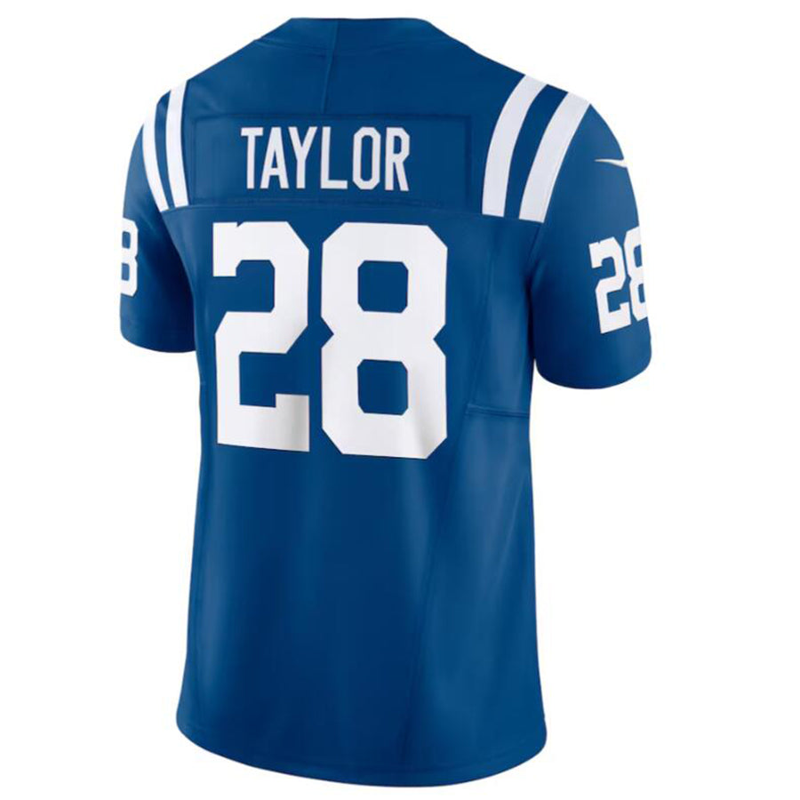 tocy IN.Colts #28 Jonathan Taylor Royal Vapor F.U.S.E. Limited Jersey American Stitched Jerseys