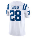 tocy IN.Colts #28 Jonathan Taylor White Vapor F.U.S.E. Limited Jersey American Stitched Jersey