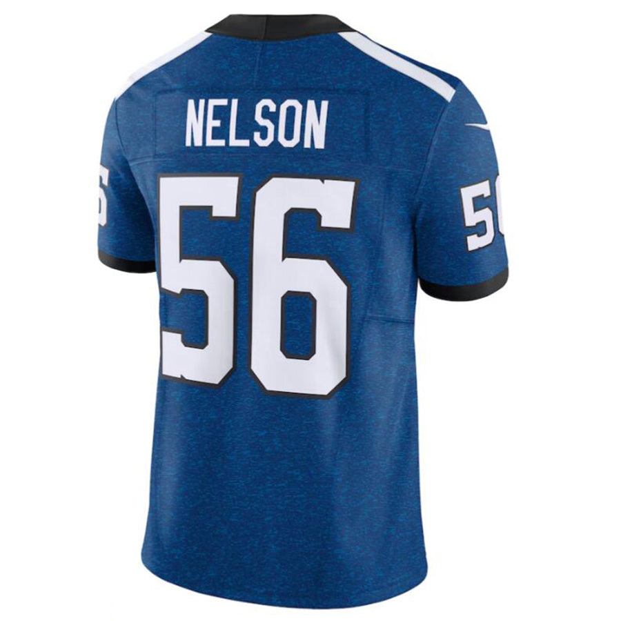 tocy IN.Colts #56 Quenton Nelson Blue Vapor F.U.S.E. Limited Jersey American Stitched Jerseys