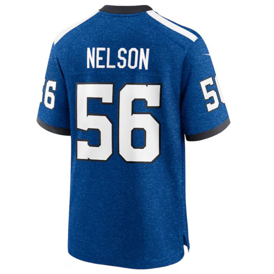 tocy IN.Colts #56 Quenton Nelson Royal Indiana Nights Alternate Game Jersey American Stitched Jerseys