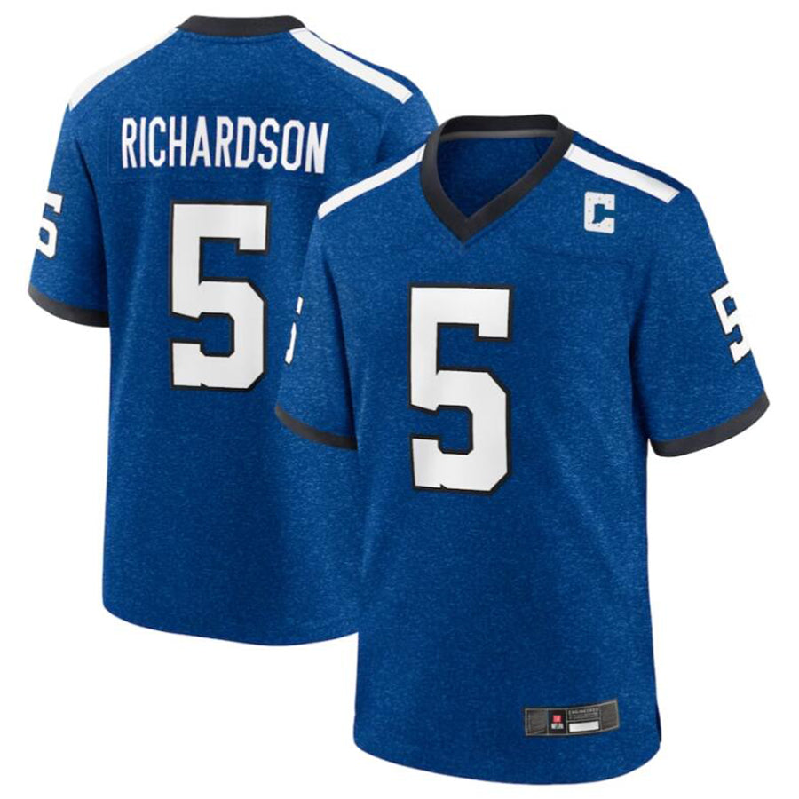 tocy IN.Colts #5 Anthony Richardson Royal Indiana Nights Alternate Game Jersey American Stitched Jerseys