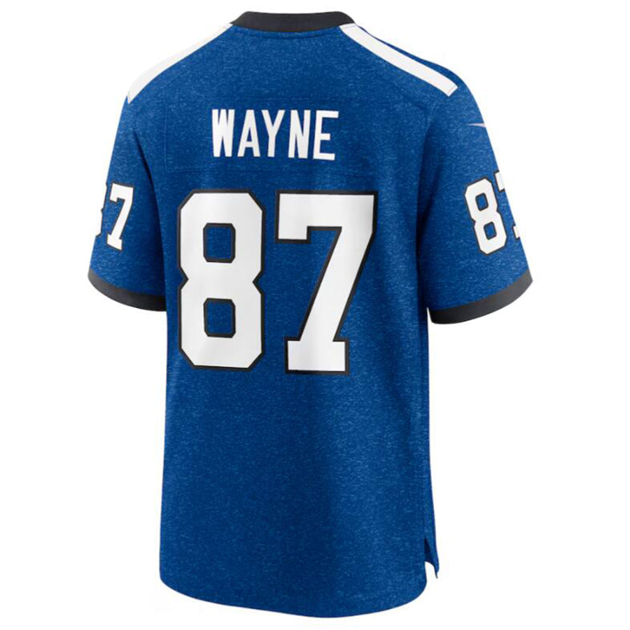 tocy IN.Colts #87 Reggie Wayne Royal Retired Player Game Jersey American Stitched Football Jerseys