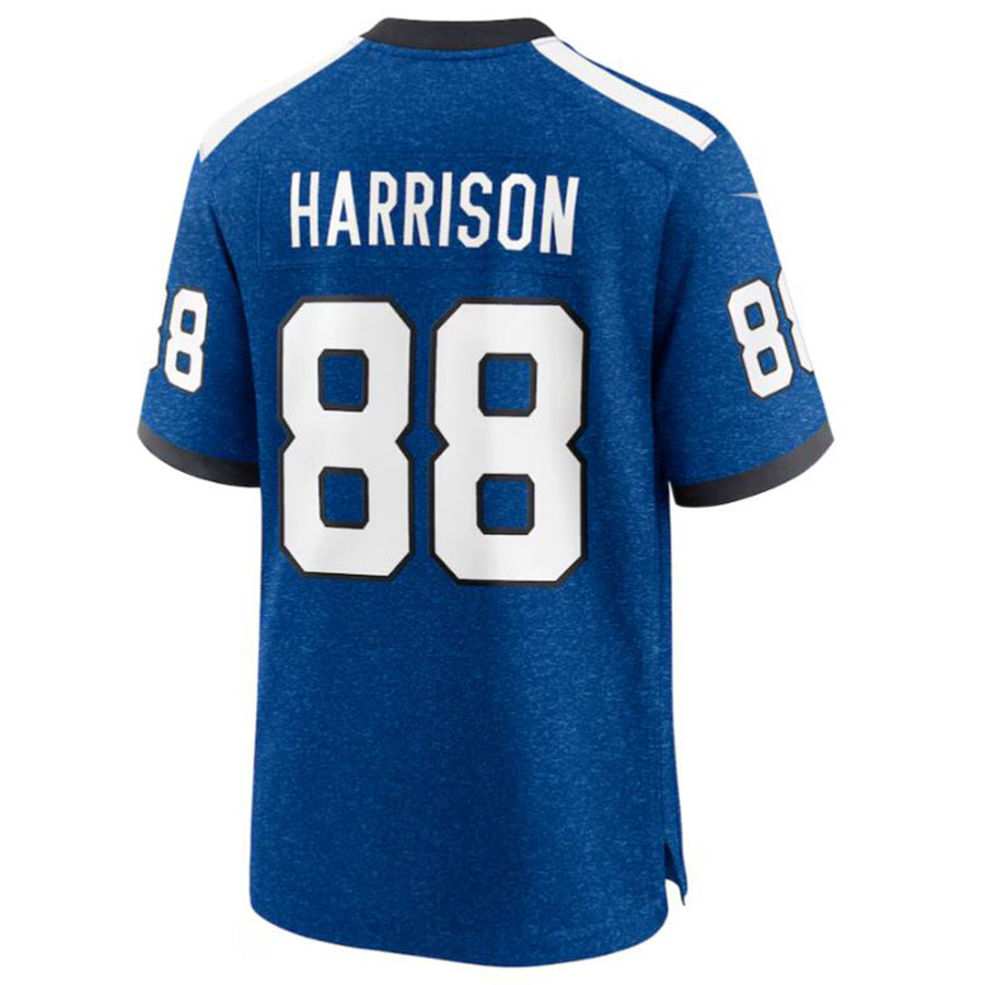 tocy IN.Colts #88 Marvin Harrison Royal Indiana Nights Alternate Game Jersey American Stitched Football Jerseys