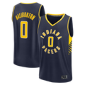 tocy I.Pacers #0 Tyrese Haliburton  Navy Fast Break Replica Jerseys - Icon Edition