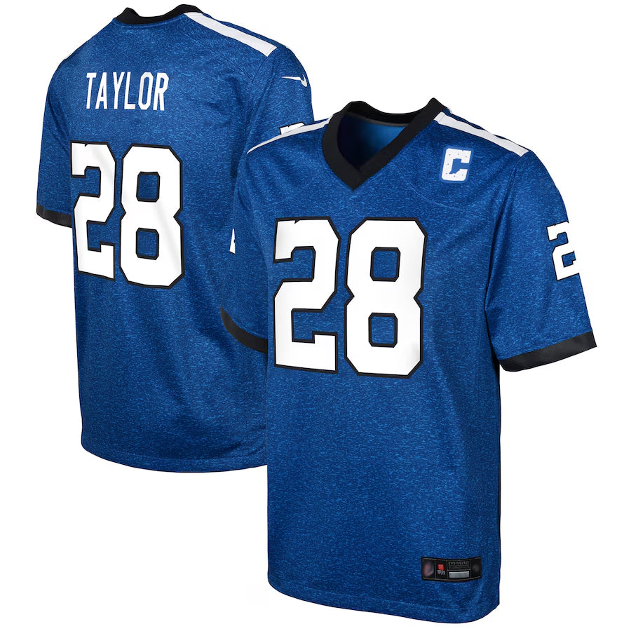 tocy IN.Colts Indiana Nights Alternate Game Stitched Jerseys - Royal - #28 Jonathan Taylor Player