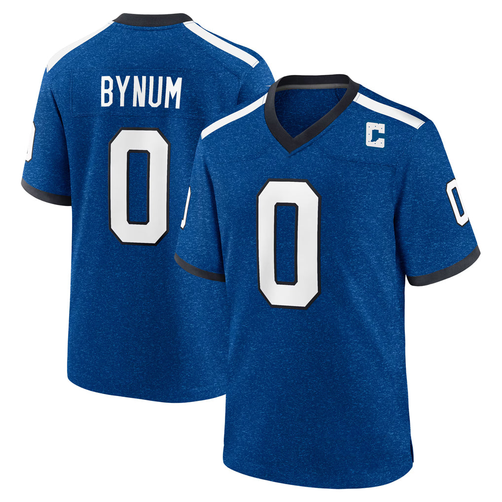tocy IN.Colts #0 Camryn Bynum Player Royal Alternate Indiana Nights Home Game Stitched Jerseys