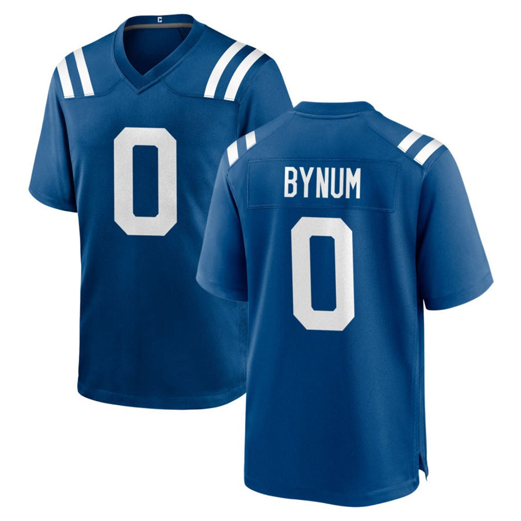 tocy IN.Colts #0 Camryn Bynum Player Royal Home Game Stitched Jerseys