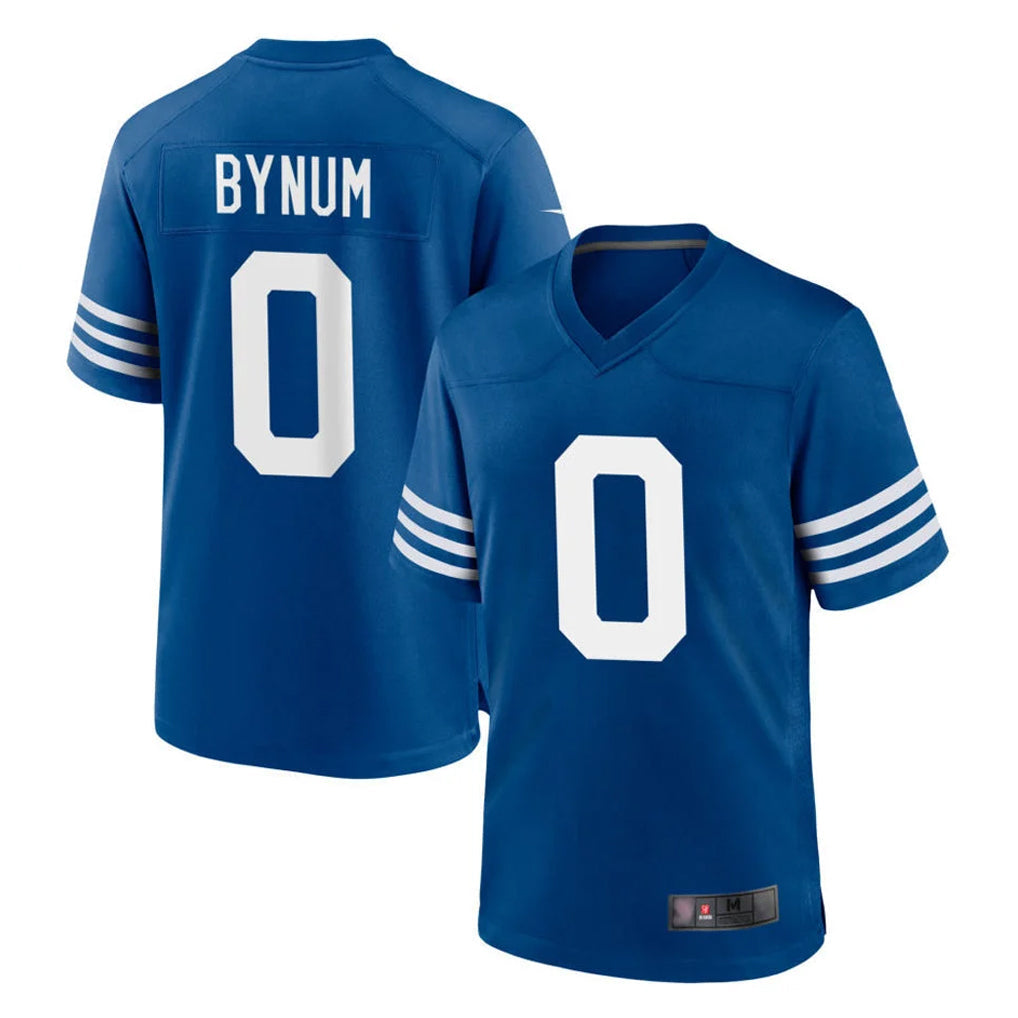 tocy IN.Colts #0 Camryn Bynum Player Royal Limited Home Game Stitched Jerseys