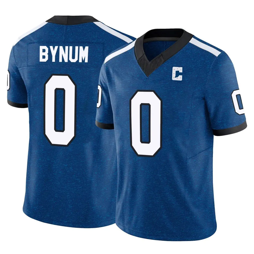 tocy IN.Colts #0 Camryn Bynum Player Royal Limited Indiana Nights Alternate Vapor F.U.S.E. Home Game Stitched Jerseys