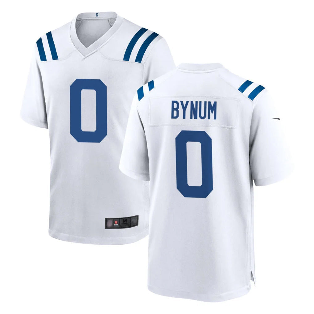 tocy IN.Colts #0 Camryn Bynum Player White Home Game Stitched Jerseys