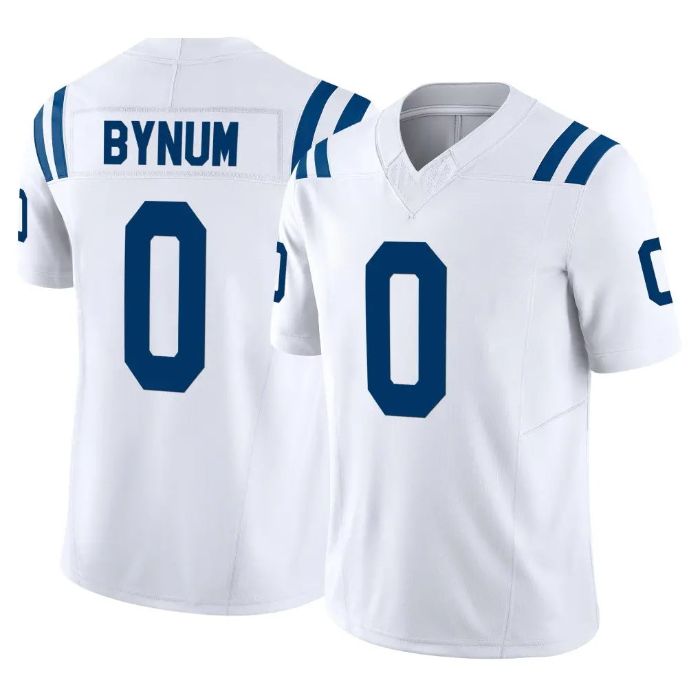 tocy IN.Colts #0 Camryn Bynum Player White Limited Vapor F.U.S.E. Home Game Stitched Jerseys