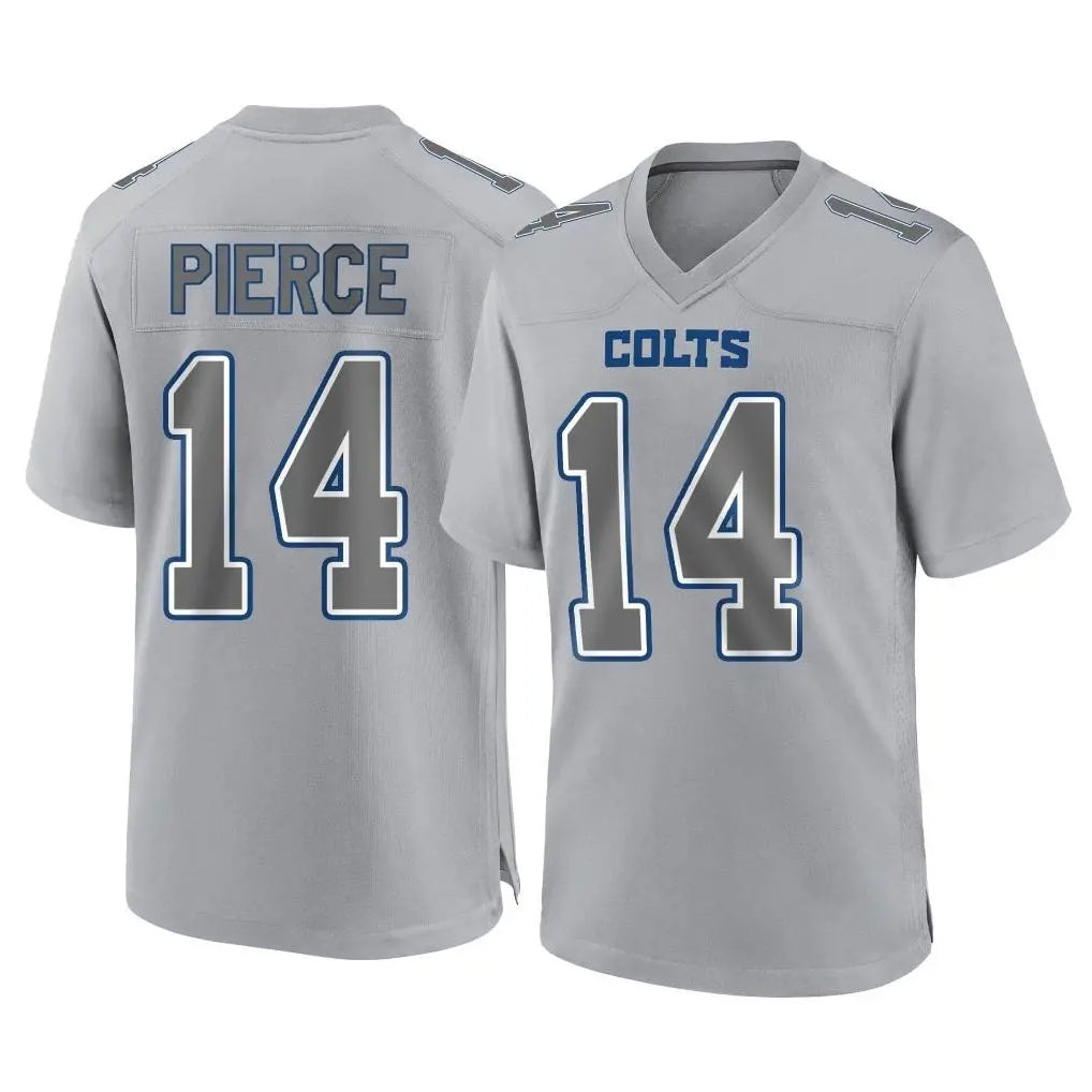 tocy IN.Colts #14 Alec Pierce Player Gray Atmosphere Fashion Home Game Stitched Jerseys