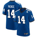 tocy IN.Colts #14 Alec Pierce Player Royal Alternate Indiana Nights Home Game Stitched Jerseys