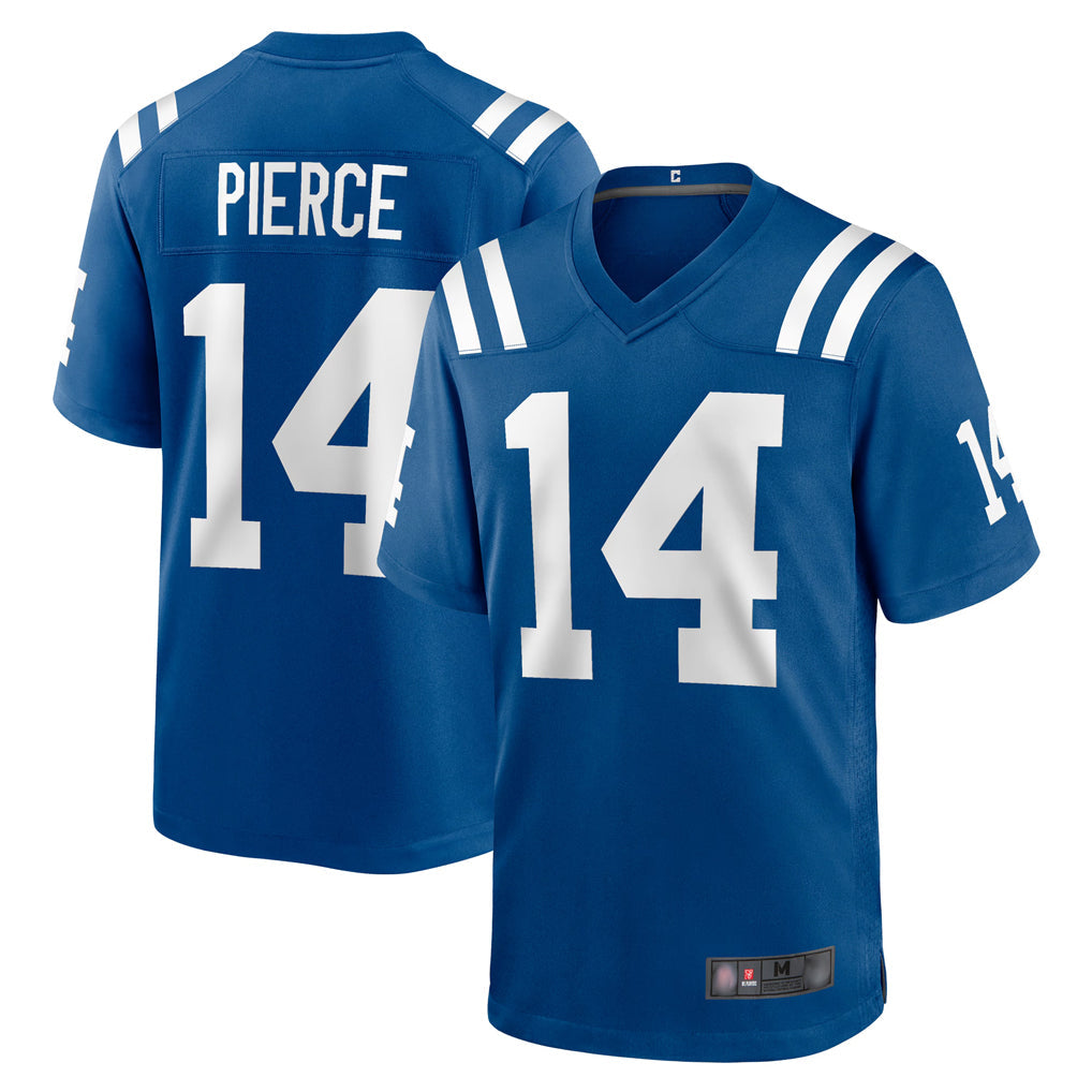 tocy IN.Colts #14 Alec Pierce Player Royal Home Game Stitched Jerseys