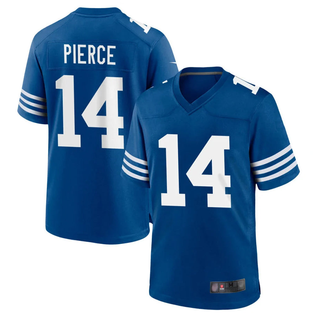 tocy IN.Colts #14 Alec Pierce Player Royal Limited Home Game Stitched Jerseys