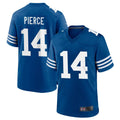 tocy IN.Colts #14 Alec Pierce Player Royal Limited Home Game Stitched Jerseys