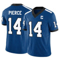 tocy IN.Colts #14 Alec Pierce Player Royal Limited Indiana Nights Alternate Vapor F.U.S.E. Home Game Stitched Jerseys