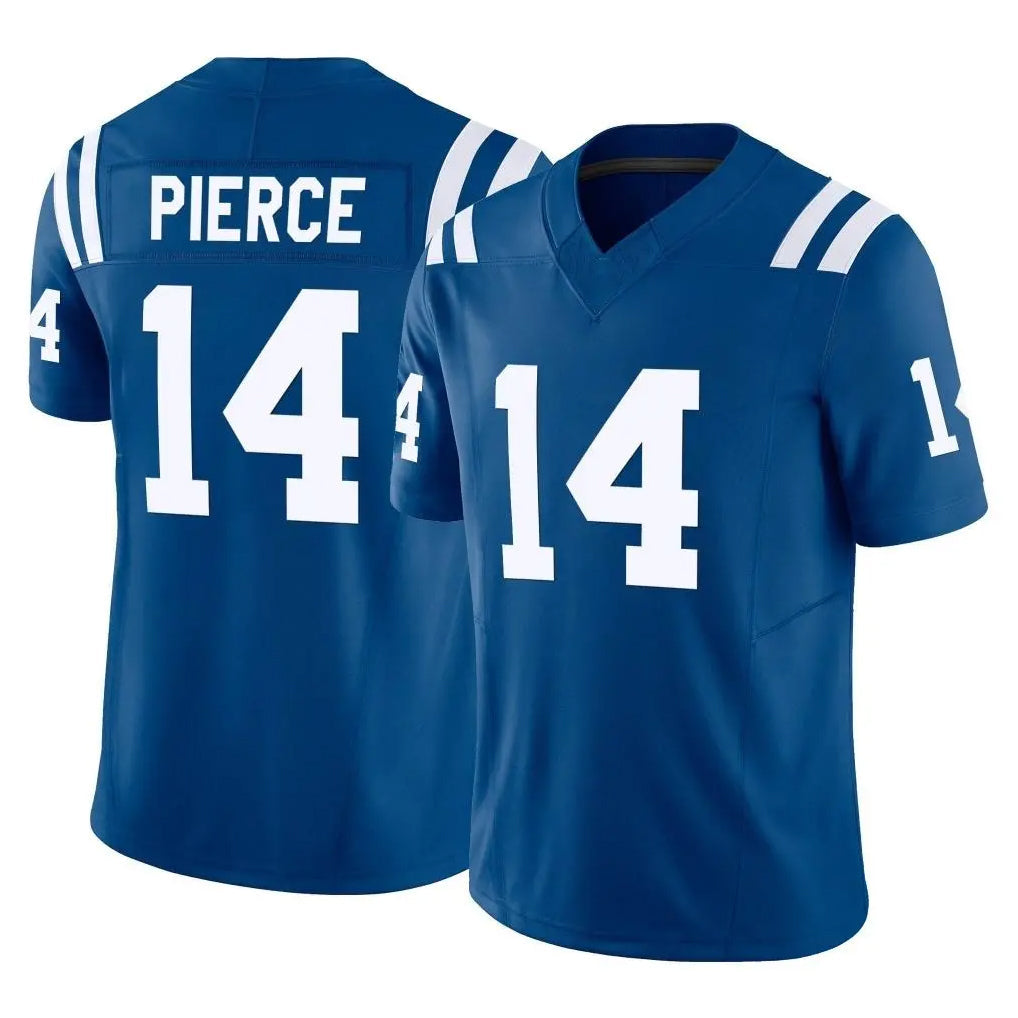 tocy IN.Colts #14 Alec Pierce Player Royal Limited Vapor F.U.S.E. Home Game Stitched Jerseys