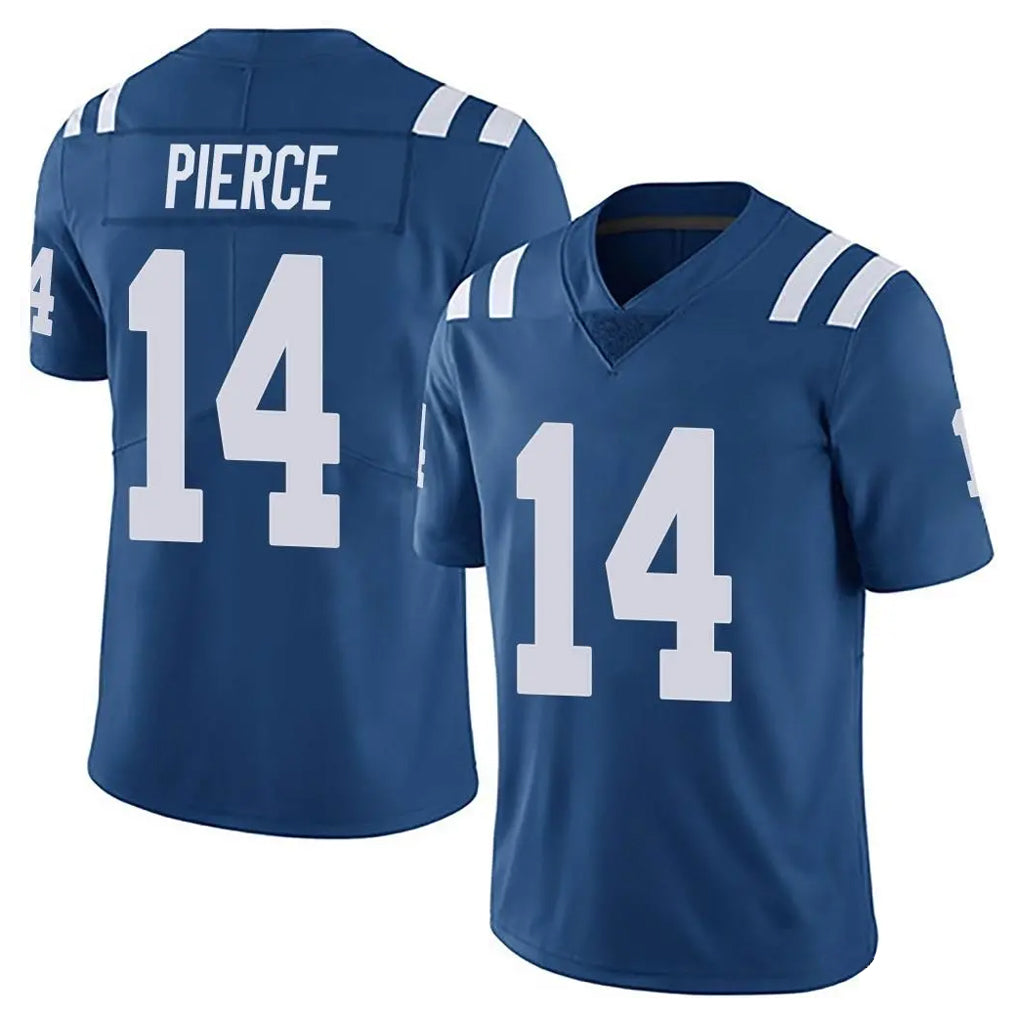 tocy IN.Colts #14 Alec Pierce Player Royal Limited Vapor Untouchable Home Game Stitched Jerseys