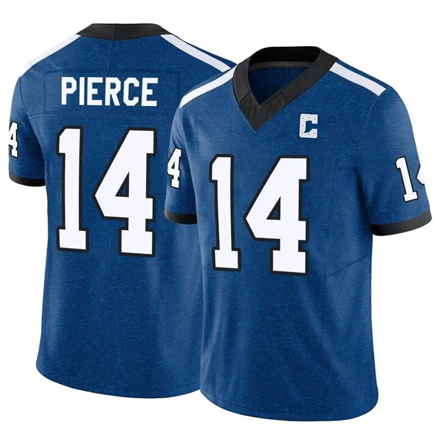 tocy IN.Colts #14 Alec Pierce Player Royal Vapor F.U.S.E. Limited Stitched Jerseys