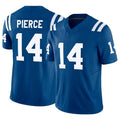 tocy IN.Colts #14 Alec Pierce Player Royal Vapor F.U.S.E. Limited Game Stitched Jerseys
