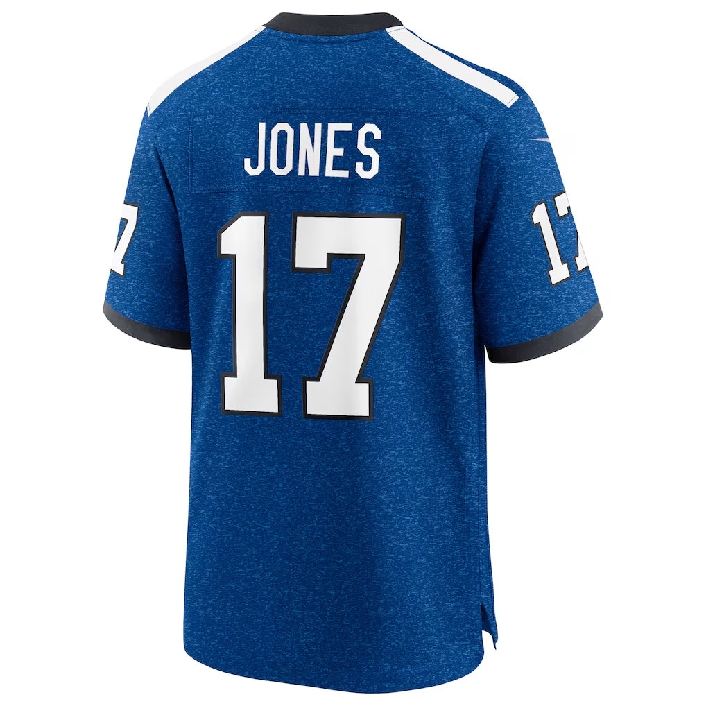 tocy IN.Colts #17 Daniel Jones Player Alternate 2 Indiana Nights Game Stitched Jerseys