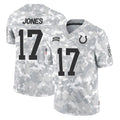 tocy IN.Colts #17 Daniel Jones Player Arctic Camo Salute To Service Limited Game Stitched Jerseys