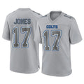 tocy IN.Colts #17 Daniel Jones Player Gray Atmosphere Fashion Home Game Stitched Jerseys