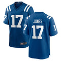 tocy IN.Colts #17 Daniel Jones Player Royal Home Game Stitched Jerseys