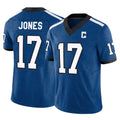 tocy IN.Colts #17 Daniel Jones Player Royal Limited Indiana Nights Alternate Vapor F.U.S.E. Home Game Stitched Jerseys