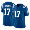 tocy IN.Colts #17 Daniel Jones Player Royal Limited Vapor F.U.S.E. Home Game Stitched Jerseys