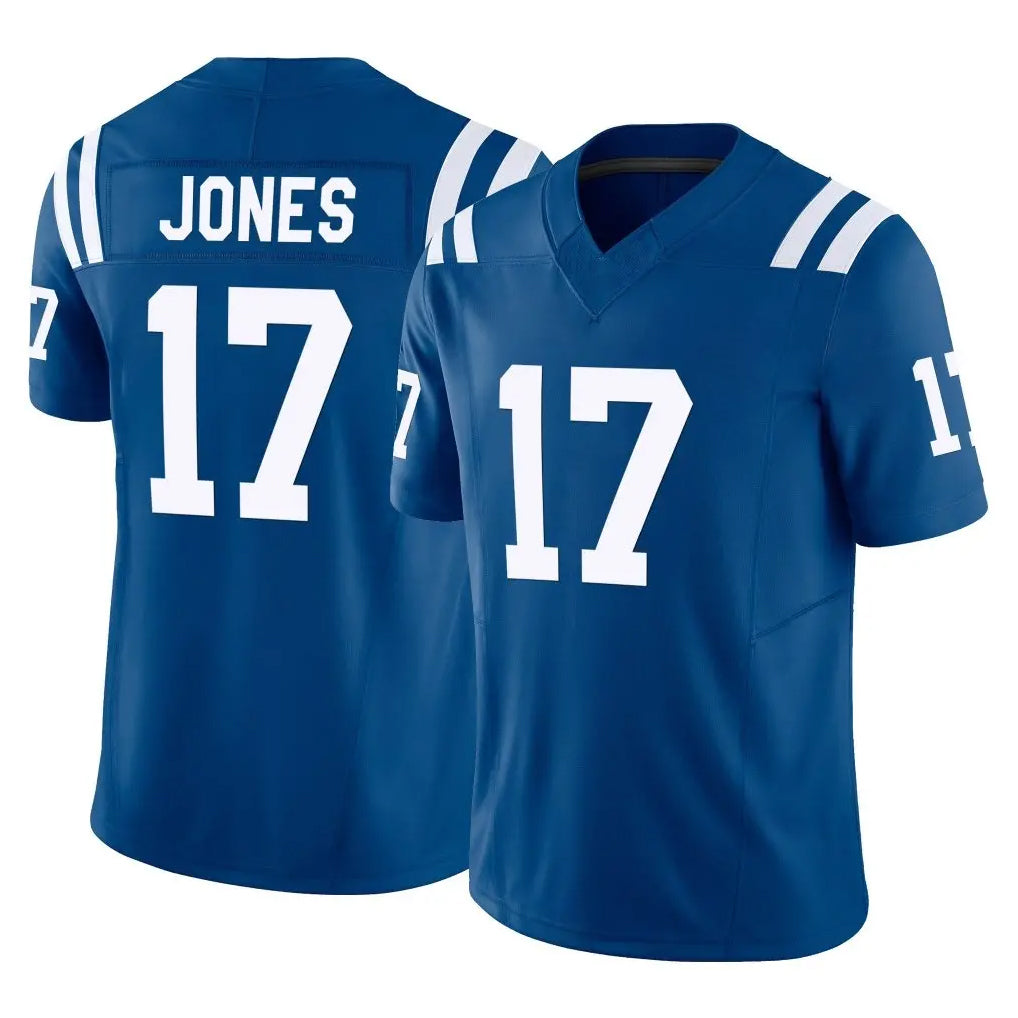 tocy IN.Colts #17 Daniel Jones Player Royal Limited Vapor F.U.S.E. Home Game Stitched Jerseys