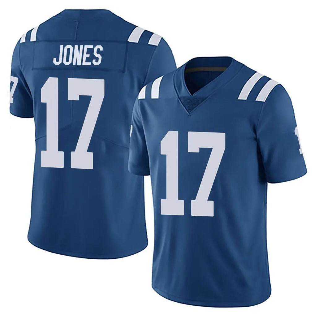 tocy IN.Colts #17 Daniel Jones Player Royal Limited Vapor Untouchable Home Game Stitched Jerseys