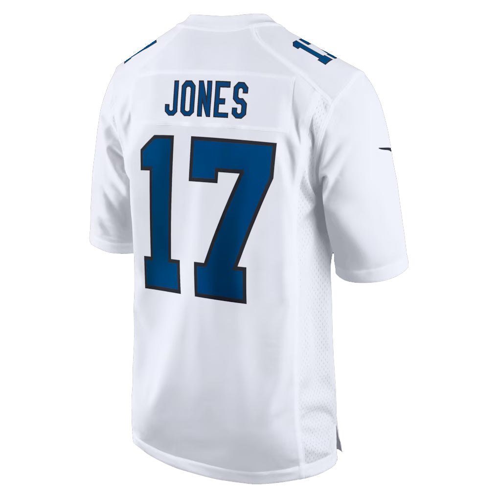 tocy IN.Colts #17 Daniel Jones Player Tundra White Fashion Game Stitched Jerseys
