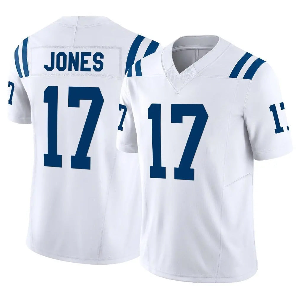tocy IN.Colts #17 Daniel Jones Player White Limited Vapor F.U.S.E. Home Game Stitched Jerseys