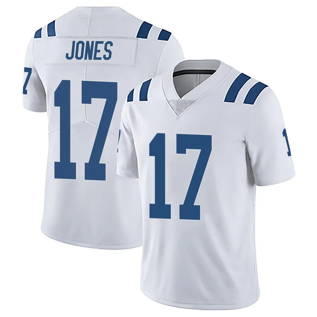 tocy IN.Colts #17 Daniel Jones Player White Limited Vapor Untouchable Home Game Stitched Jerseys