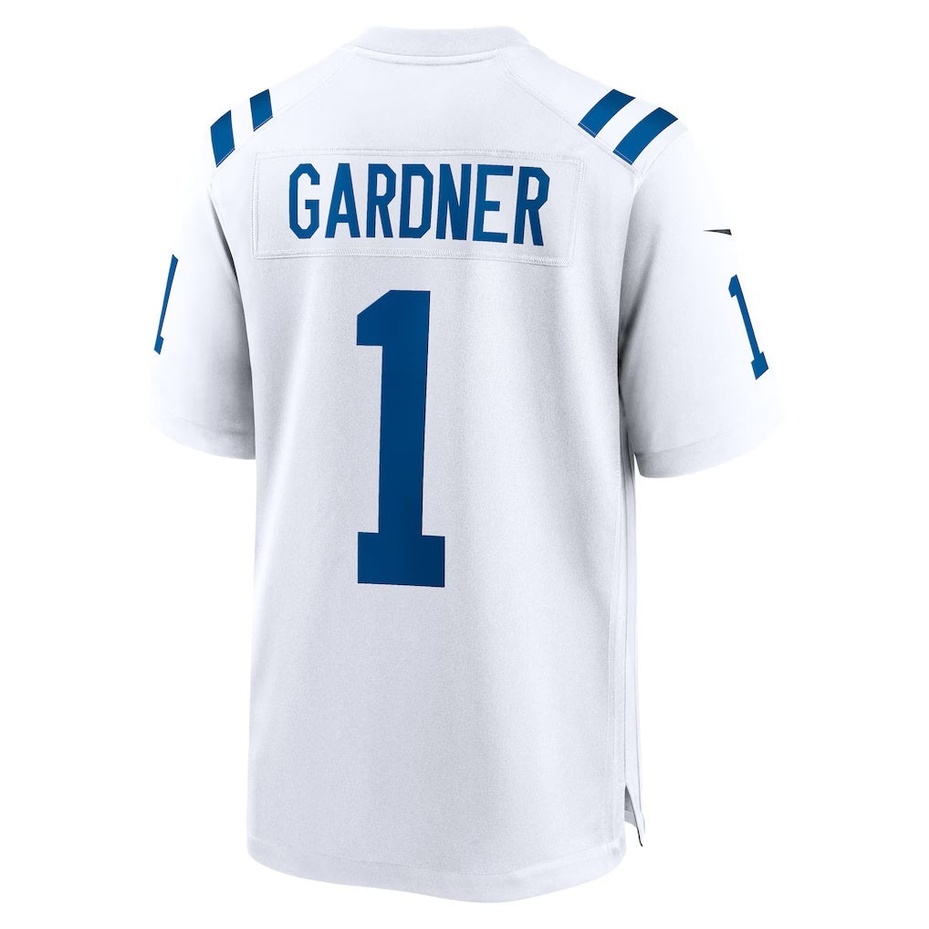 tocy IN.Colts #1 Ahmad Sauce Gardner White Game Stitched Jerseys