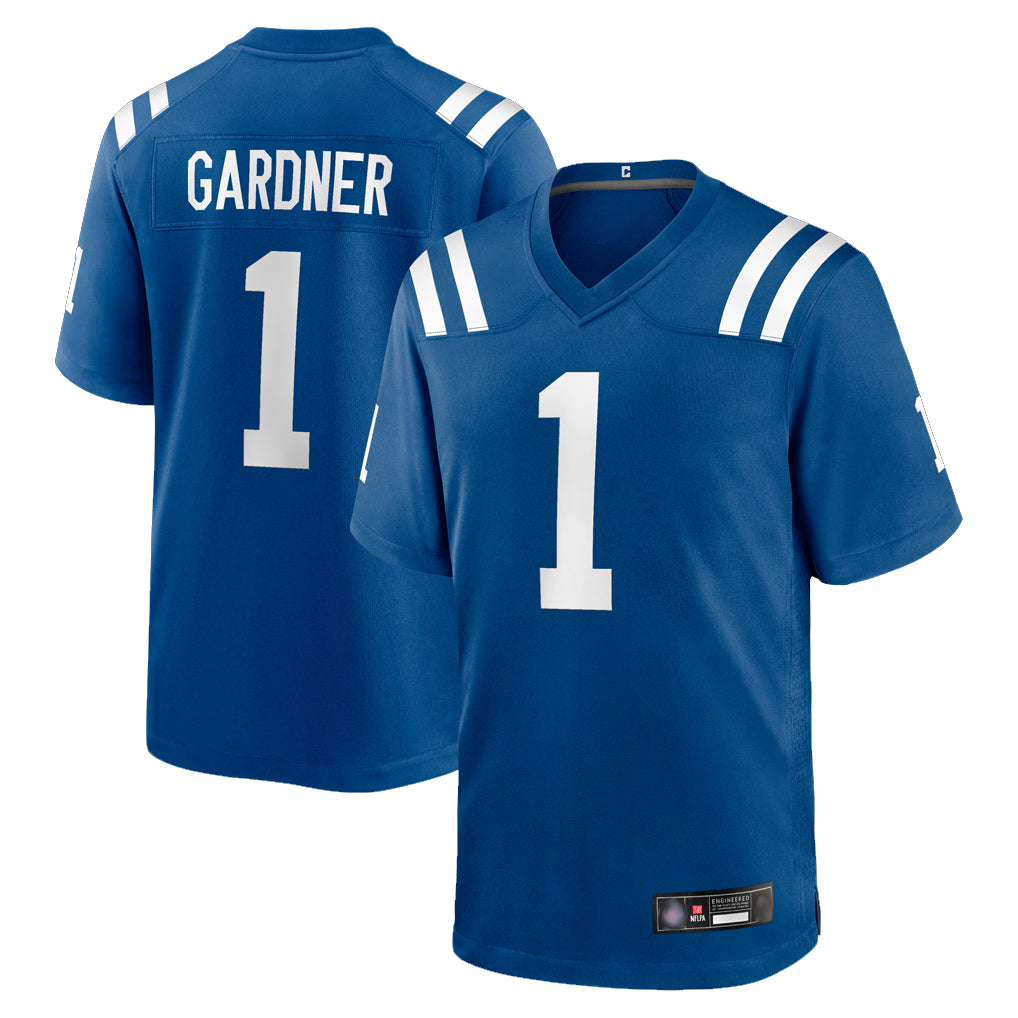 tocy IN.Colts #1 Sauce Gardner Player Royal Home Game Stitched Jerseys
