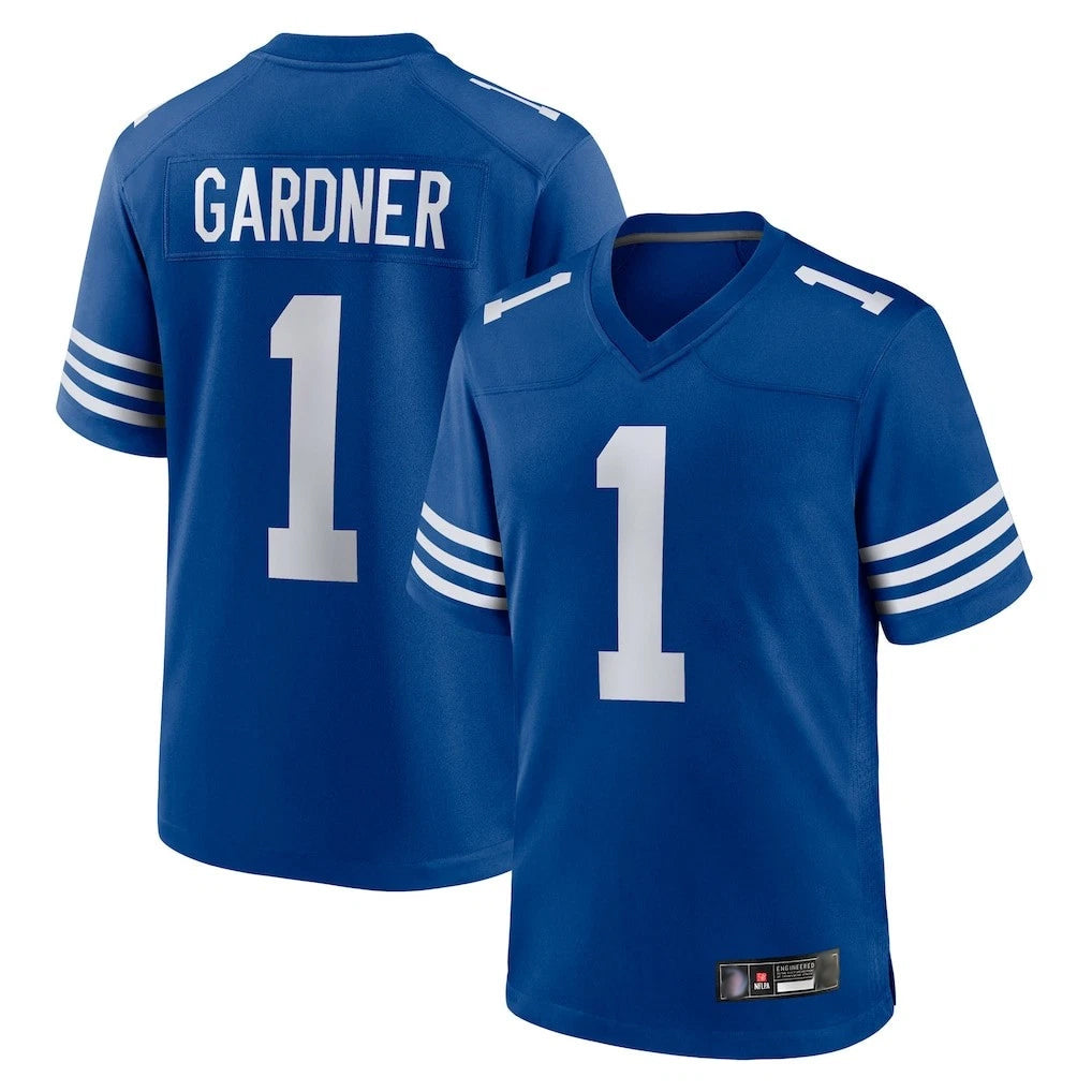 tocy IN.Colts #1 Sauce Gardner Player Royal Limited Home Game Stitched Jerseys