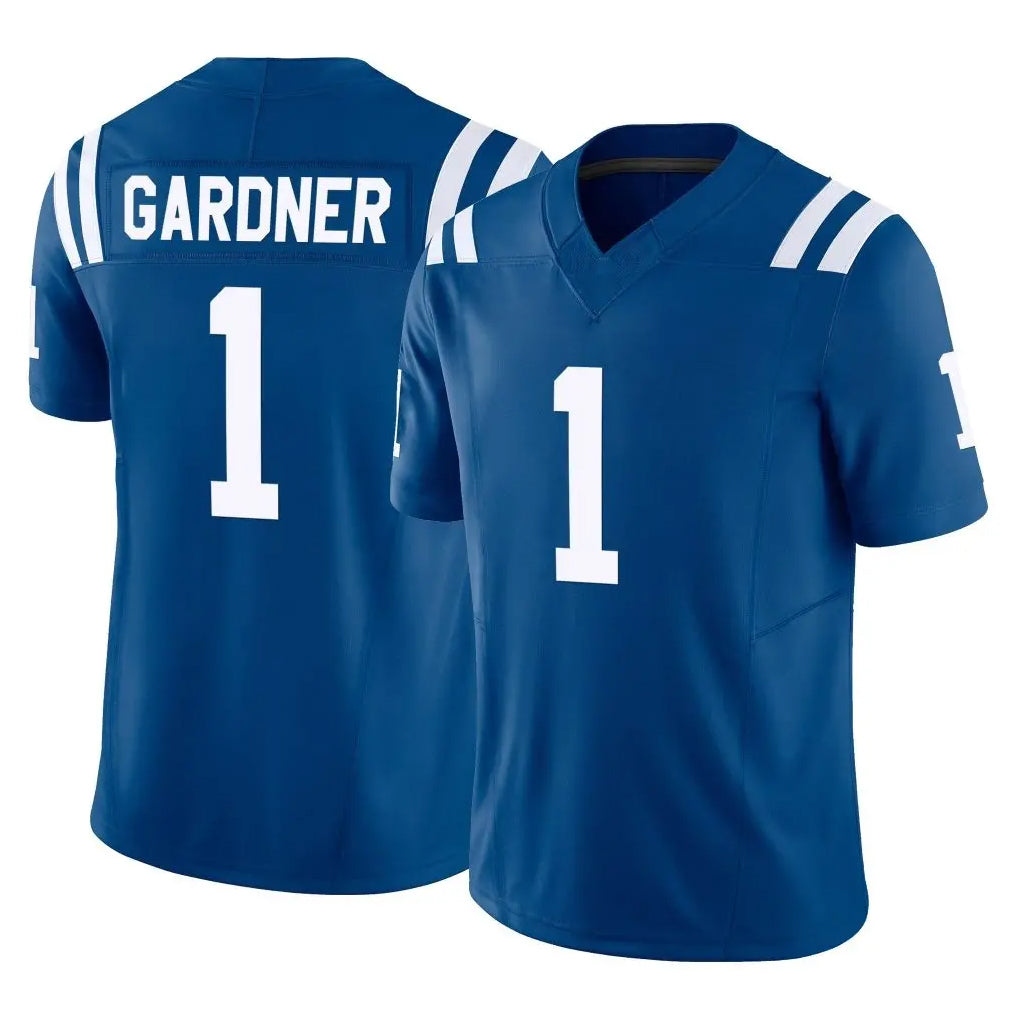 tocy IN.Colts #1 Sauce Gardner Player Royal Limited Vapor F.U.S.E. Home Game Stitched Jerseys