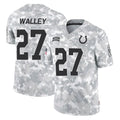 tocy IN.Colts #27 Justin Walley Player Arctic Camo Salute To Service Limited Game Stitched Jerseys