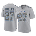 tocy IN.Colts #27 Justin Walley Player Gray Atmosphere Fashion Home Game Stitched Jerseys