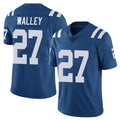 tocy IN.Colts #27 Justin Walley Player Royal Limited Vapor Untouchable Home Game Stitched Jerseys