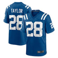 tocy IN.Colts #28 Jonathan Taylor Player Royal Home Game Stitched Jerseys