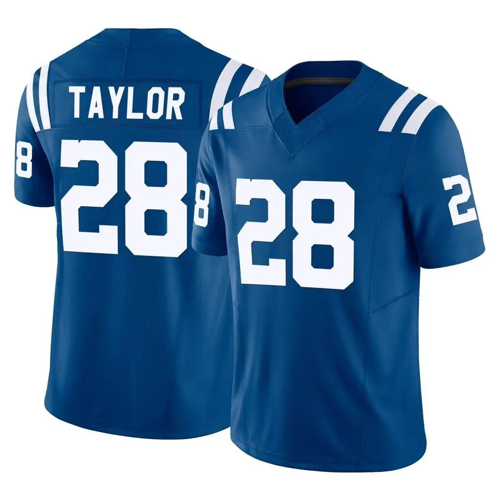tocy IN.Colts #28 Jonathan Taylor Player Royal Limited Vapor F.U.S.E. Home Game Stitched Jerseys