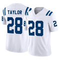 tocy IN.Colts #28 Jonathan Taylor Player White Limited Vapor F.U.S.E. Home Game Stitched Jerseys