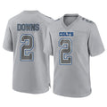 tocy IN.Colts #2 Josh Downs Player Gray Atmosphere Fashion Home Game Stitched Jerseys