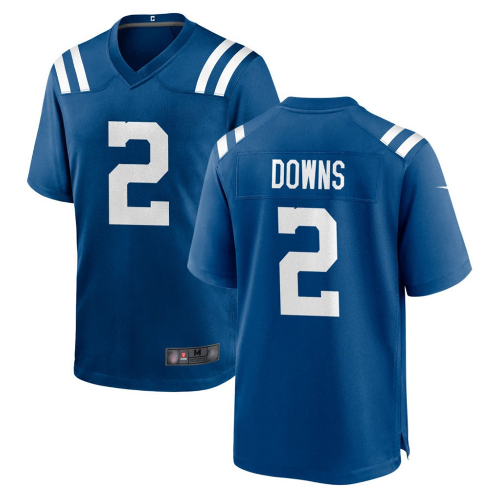 tocy IN.Colts #2 Josh Downs Player Royal Home Game Stitched Jerseys