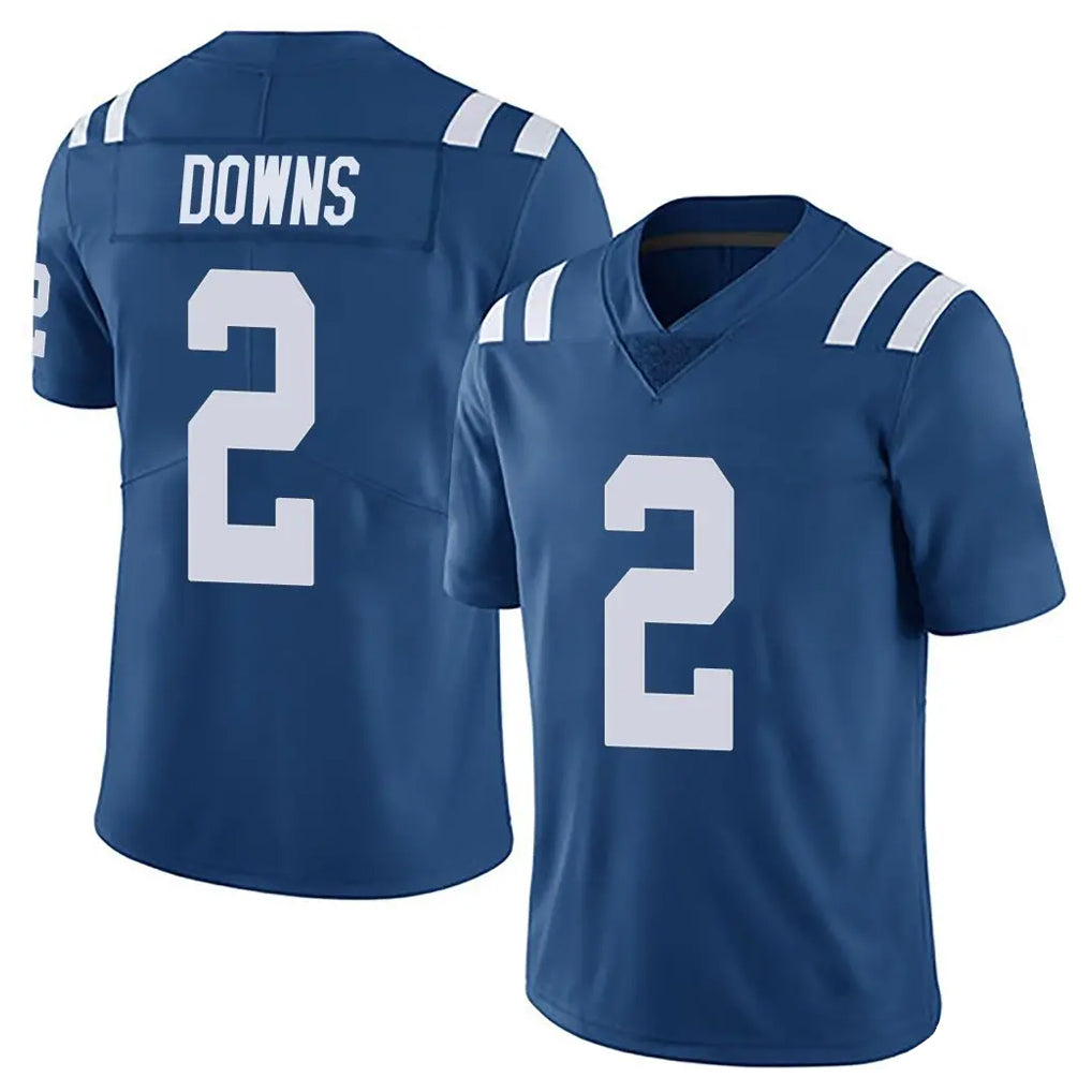 tocy IN.Colts #2 Josh Downs Player Royal Limited Vapor Untouchable Home Game Stitched Jerseys