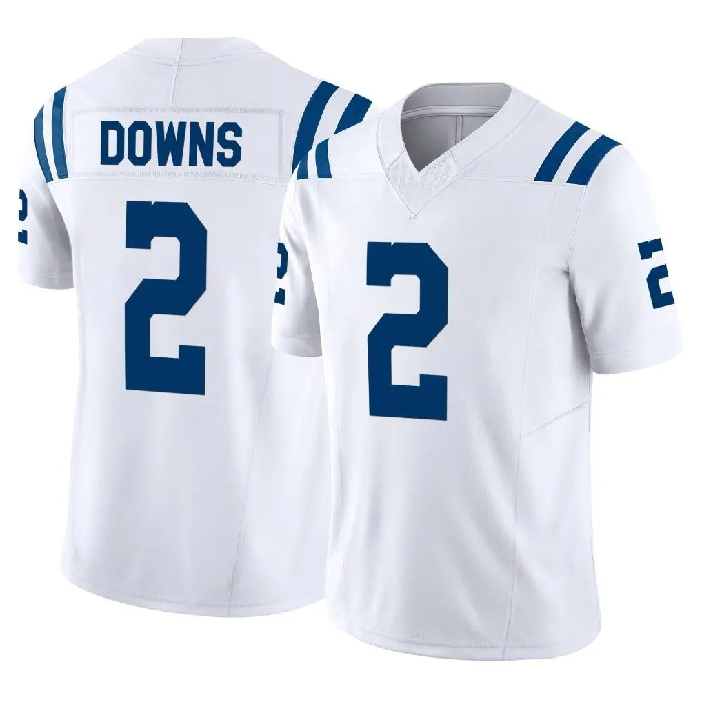 tocy IN.Colts #2 Josh Downs Player White Limited Vapor F.U.S.E. Home Game Stitched Jerseys